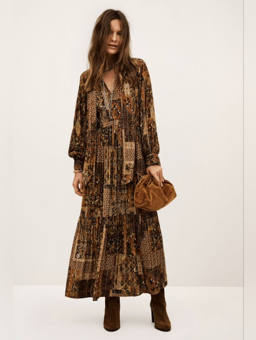 ba&sh Pierta Maxi Dress S